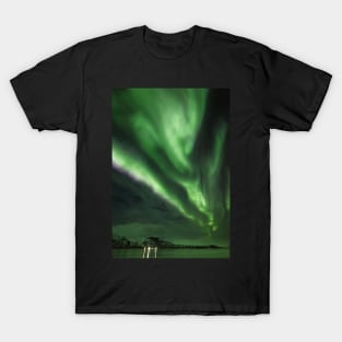 Aurora Borealis in Snæfellsnes, Iceland T-Shirt